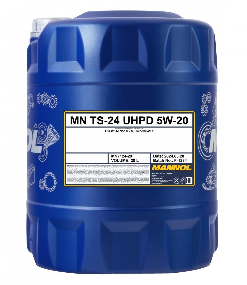 MANNOL 7124 TS-24 BLUE UHPD 5W-20