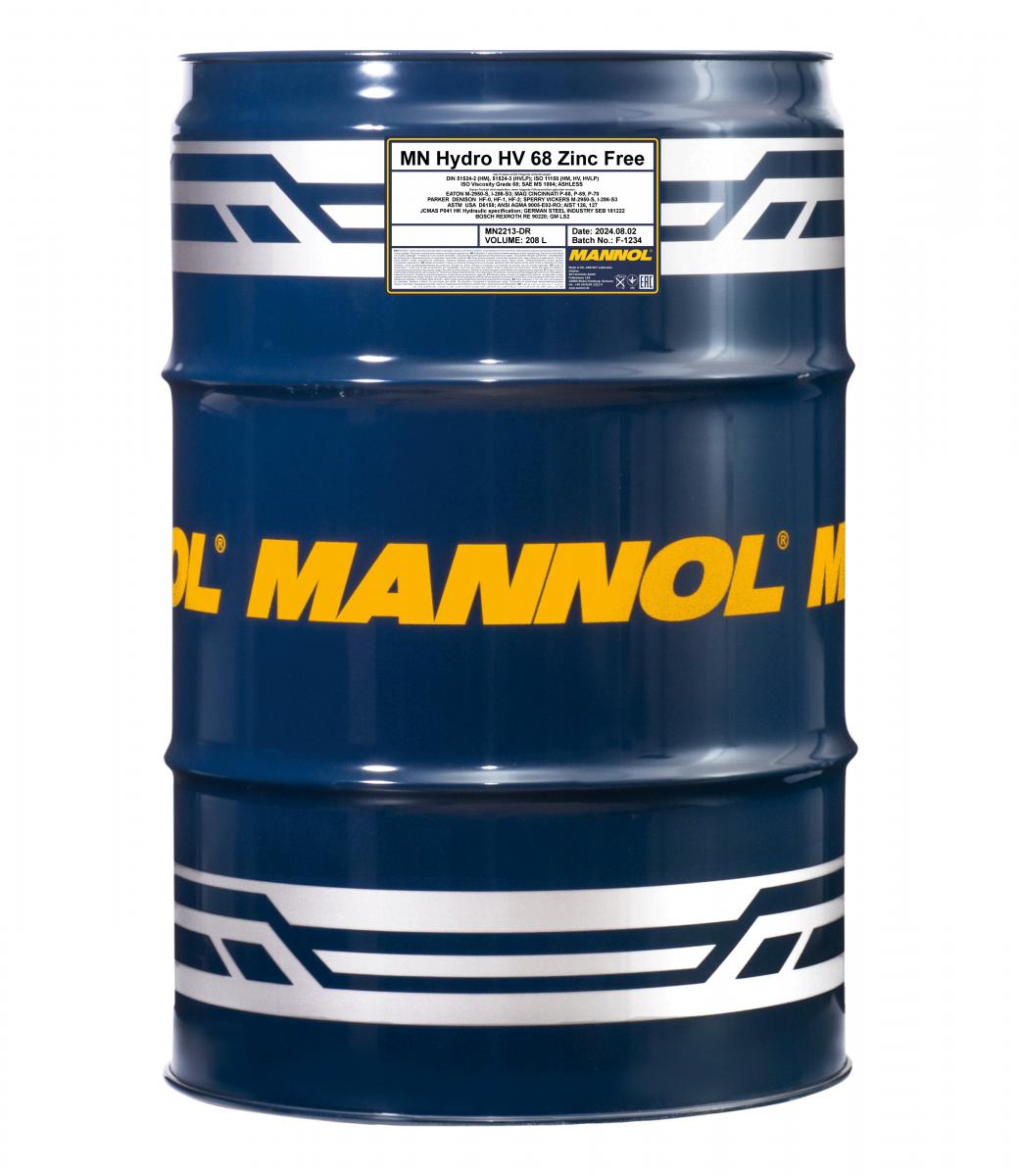 MANNOL HV 68,  ISO 68 Zinc Free